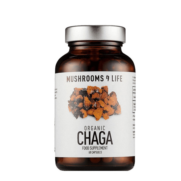 Mushrooms 4 Life Organic Chaga - 60 capsules