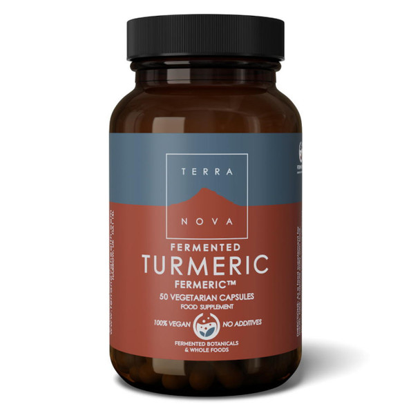 Terranova Fermented Turmeric FERMERIC - 50 capsules