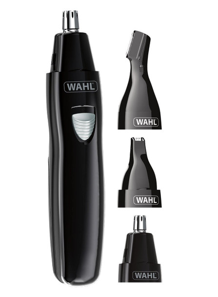 WAHL Hair Trimmer, Nose Hair Trimmer, Ear Hair Trimmer, Eyebrow Trimmer, 3-in-1, Trimmer for Men and Women, Personal Trimmer, Rechargeable, Washable Heads