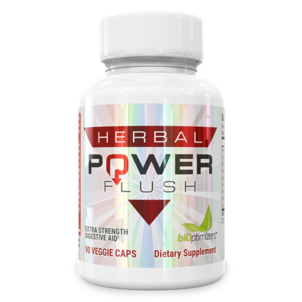 biOptimizers Herbal Power Flush - 90 capsules