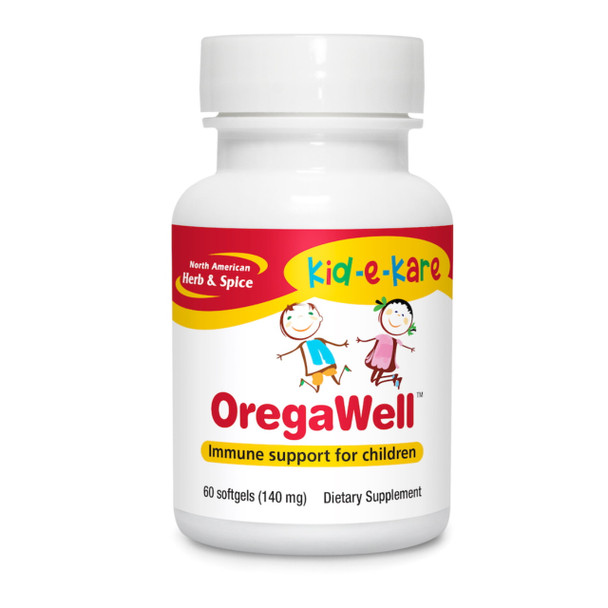 North American Herb & Spice OregaWell Kids - 60 capsules