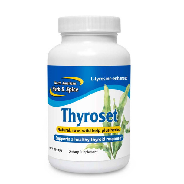 North American Herb & Spice Thyroset - 90 capsules
