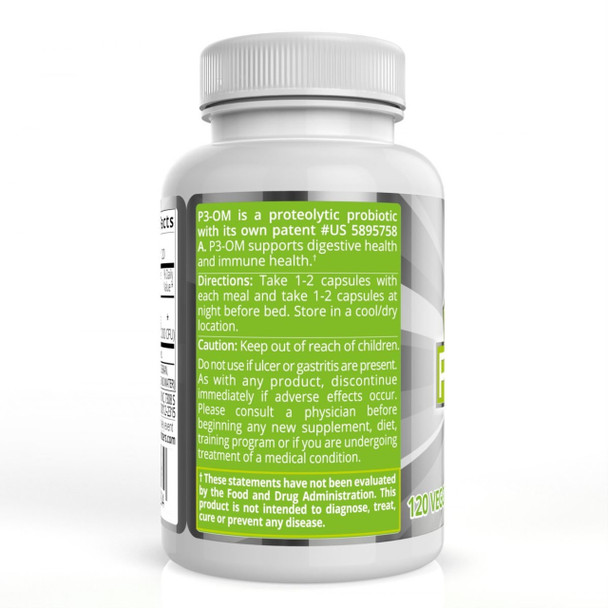 biOptimizers P3-OM Probiotics - 120 capsules