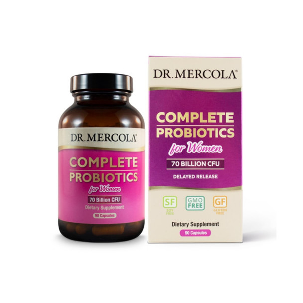 Dr Mercola Complete Probiotics for Women - 90 capsules