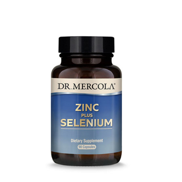 Dr Mercola Zinc plus Selenium - 90 capsules
