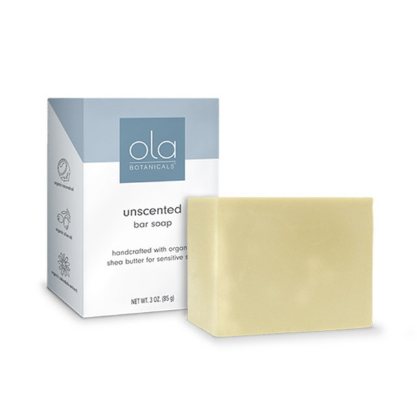 Dr Mercola Ola Botanicals Unscented Soap Bar - 85g