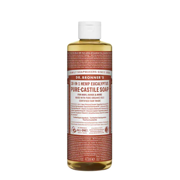 Dr Bronner's Organic Eucalyptus Liquid Soap - 473ml