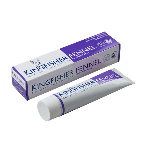 King Fisher Fennel Toothpaste (Fluoride Free) - 100ml