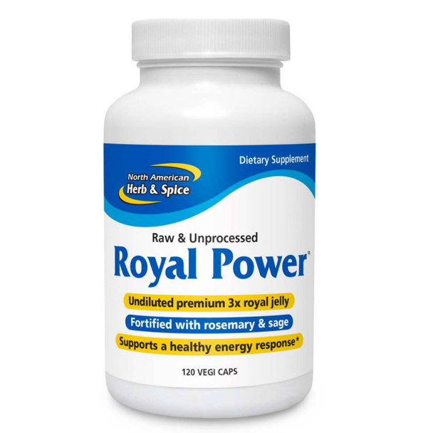 North American Herb & Spice Royal Power (Natural Vitamin B ) - 120 vegi capsules