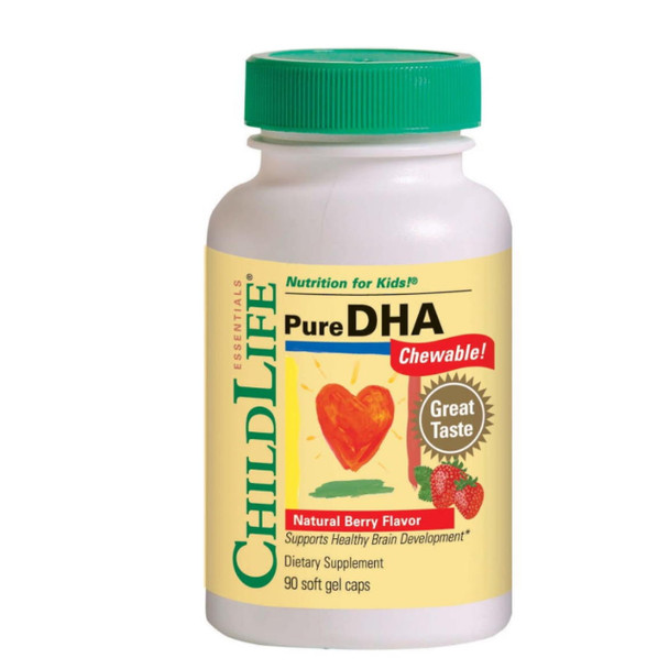 ChildLife Essentials Pure DHA (Berry) - 90 softgels