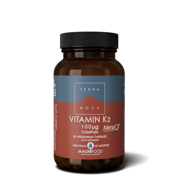 Terranova Vitamin K2 100ug Complex - 50 capsules
