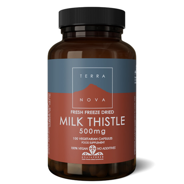 Terranova Milk Thistle 500mg - 100 capsules