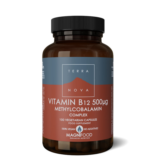 Terranova Vitamin B12 500ug - 100 capsules