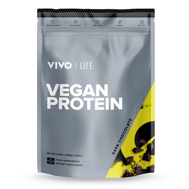 Vivo Life Vegan Protein Dark Chocolate - 900g