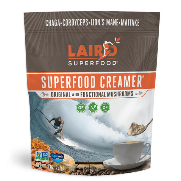 Laird Original Superfood Creamer with Functional Mushrooms - 227g