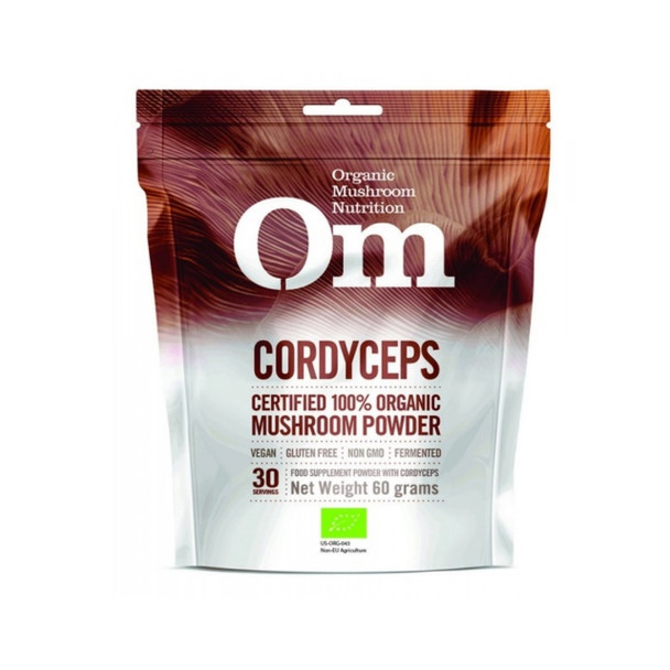 Om Organic Mushroom Nutrition Cordyceps - 60g