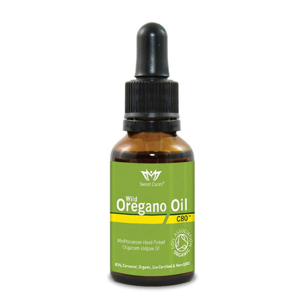 Sweet Cures Organic Wild Oregano Oil C80 - 25ml