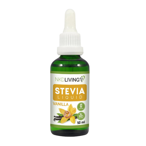 NKD Living Stevia Liquid Vanilla - 50ml