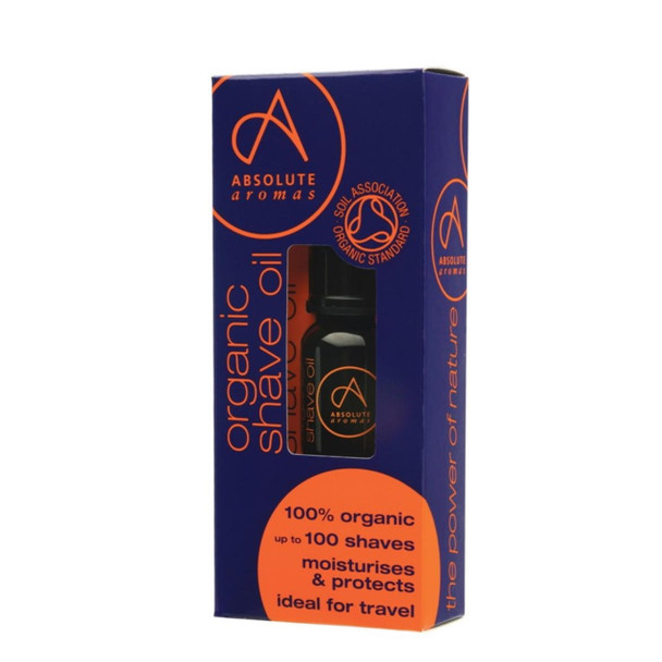 Absolute Aromas Organic Shave Oil - 15ml