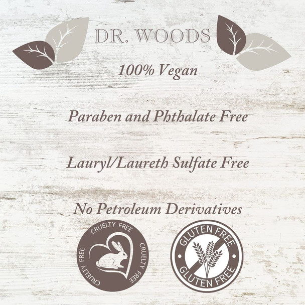 Dr. Woods Unscented Body Wash Baby Mild Liquid Castile Soap 32 Ounce