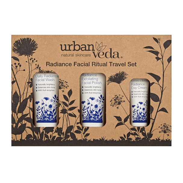 Urban Veda Radiance Facial Ritual Travel Sets