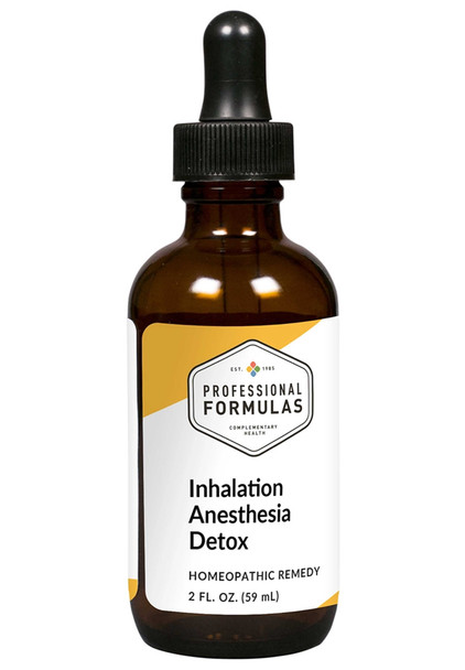 Professional Formulas Inhalation Anesthesia Detox