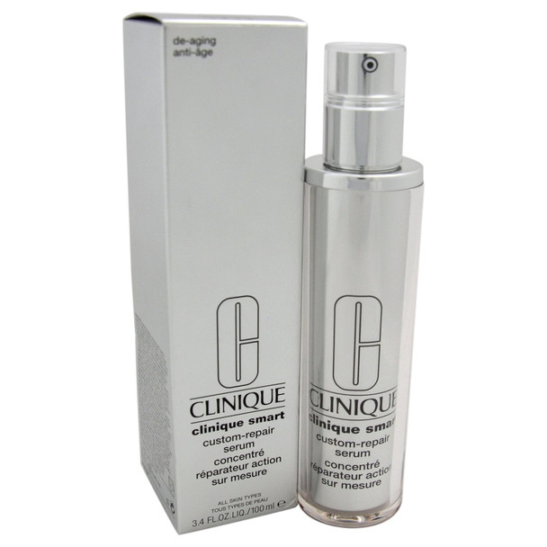 Clinique Unisex Smart Custom-Repair Serum, All Skin Types, 3.4 Ounce