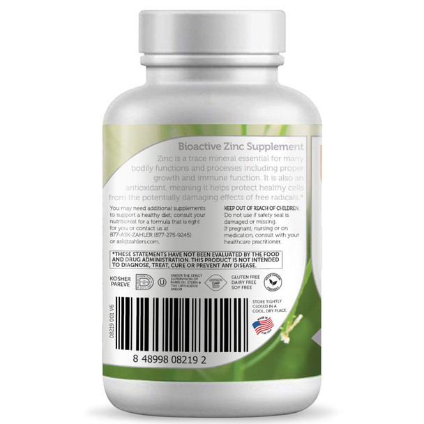 Zahler Zinc Lozenges, 35Mg Chewable Zinc Tablets, Immune Support Antioxidant Supplement, Great Tasting Zinc For Kids And S