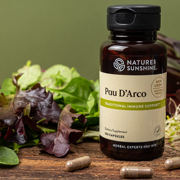 Nature'S Sunshine Pau D’ Arco, 100 Capsules | Supports The Immune System, Provides Antioxidants, And Assists The Natural Detoxifi