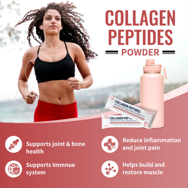 Nature Target,Multi Collagen Peptides Powder - Type I, Ii, Iii, V, X - Enhanced Absorption, Hydrolyzed Collagen Peptides