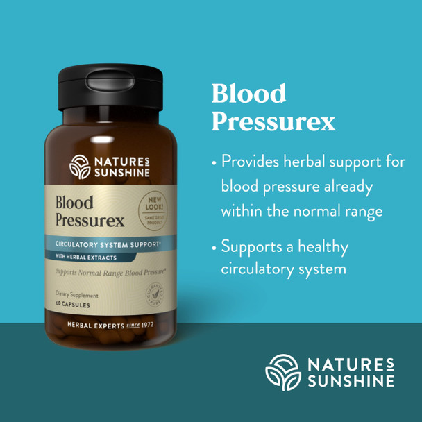 Nature'S Sunshine Blood Pressurex 60 Capsules