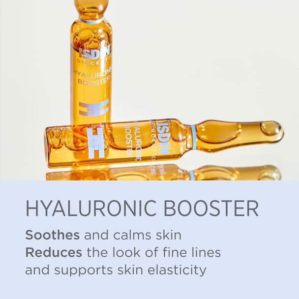 Isdin Hyaluronic Booster Deep Hydration With Peptide Serum Ampoules