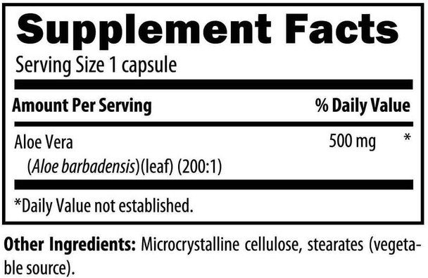 Rootcology Aloe - Gastrointestinal Supplement With Highly Concentrated Aloe Vera For Immunity + Gi Support - Gut Health Supplemen