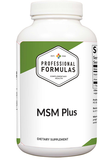 Professional Formulas MSM Plus w/Aloe Vera