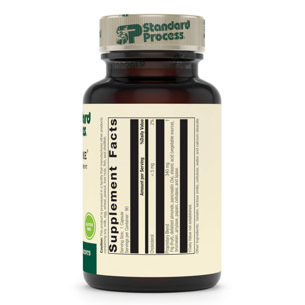 Standard Process Multizyme - Whole Food Pancreas Support, Pancreatin Digestive Enzymes, Digestive Health, And Pancreatic Enzymes