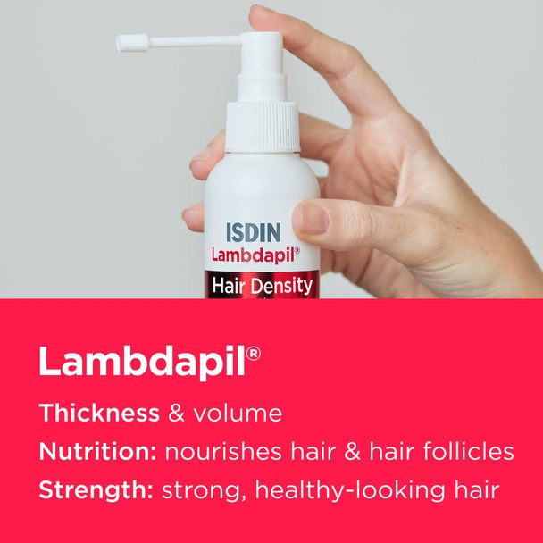 Isdin Lambdapil Hair Loss Lotion To Strengthen Hair 4.2 Fl. Oz.