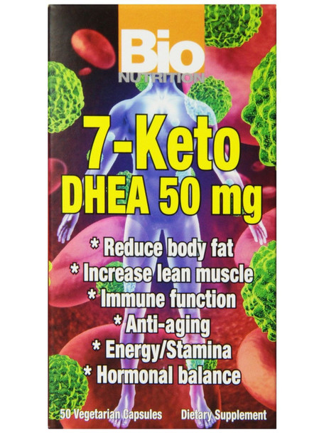 Bio Nutrition, 7 Keto Dhea, 50 Vegicaps