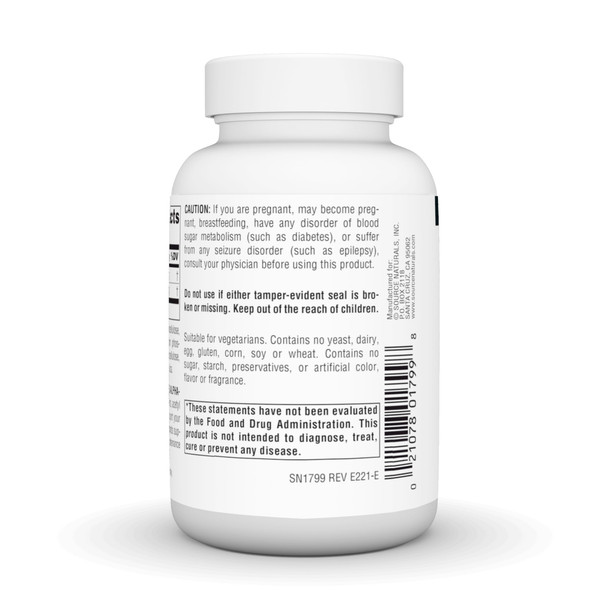 Source Naturals Acetyl L-Carnitine & Alpha-Lipoic Acid for Cellular Vitality 650 mg - 60 Tablets