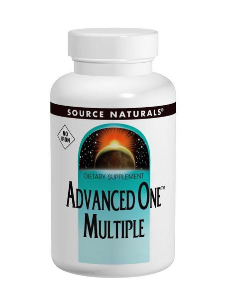 Source Naturals, Advanced One Multiple No Iron, 60 Ct