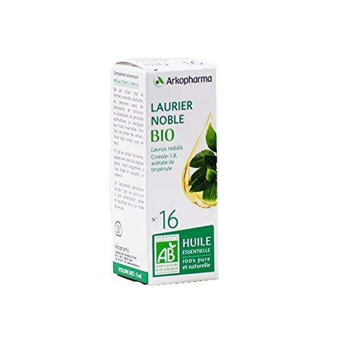 Arkopharma Organic Essential Oil Noble Laurel (Laurus Nobilis) n16 5ml
