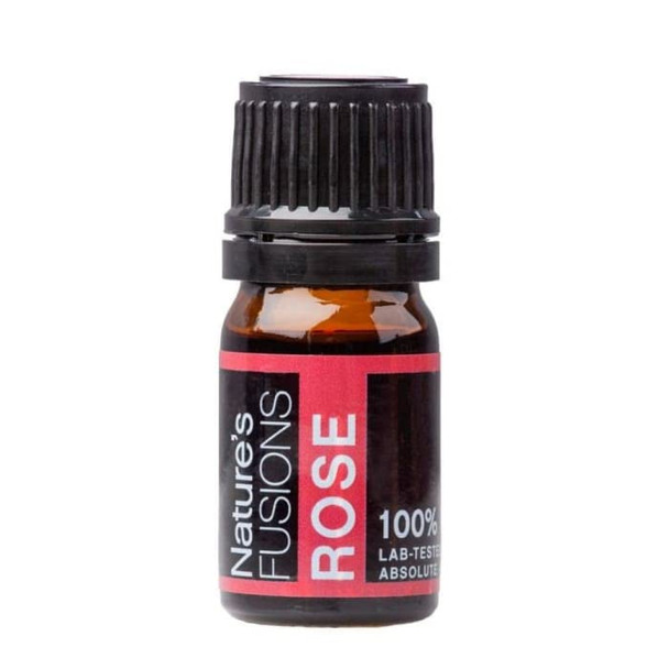 Nature's Fusions - 100% Pure Essential Oil Rose - 5 ml.