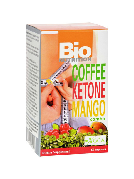 Bio Nutrition, Coffee Ketone Mango Combo, 60 Vegicaps