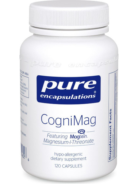 Pure Encapsulations, CogniMag, 120 caps