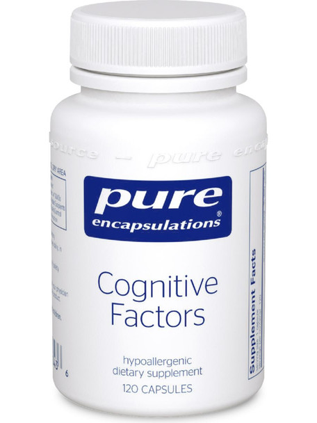 Pure Encapsulations, Cognitive Factors, 120 Vcaps