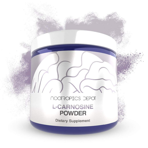 L-Carnosine Powder | 60 Grams | May Help Support Brain Health, Longevity, & Metabolism L-Carnosine Powder | 60 Grams | May Help Support Brain Health, Longevity, & Metabolism