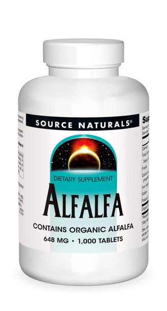 Source s Alfalfa 10 Grain Dietary Supplement - 1000 Tablets