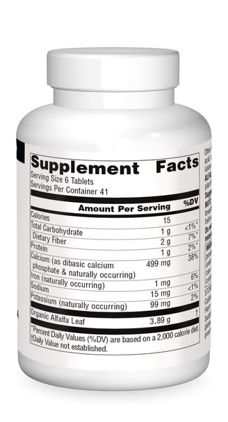 Source s Alfalfa 10 Grain Dietary Supplement - 250 Tablets