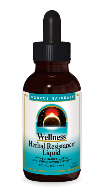 Source s Herbal Resistance - Contains Echinacea, Yin Chiao, Elderberry, & More - 2 Fluid oz