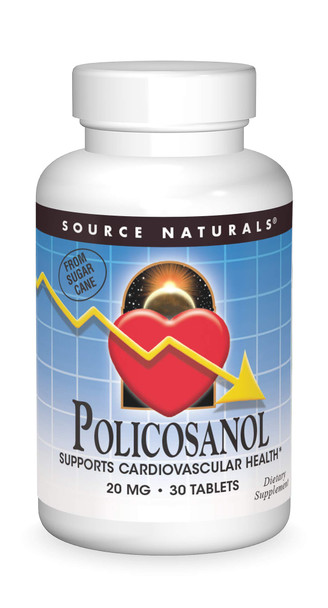 SOURCE S Policosanol 20 Mg Tablet, 30 Count