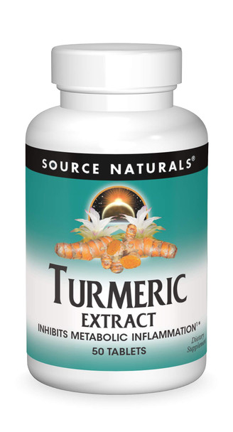 Source s Turmeric Extract - Supports Healthy Inflammatory Response - 50 Tablets